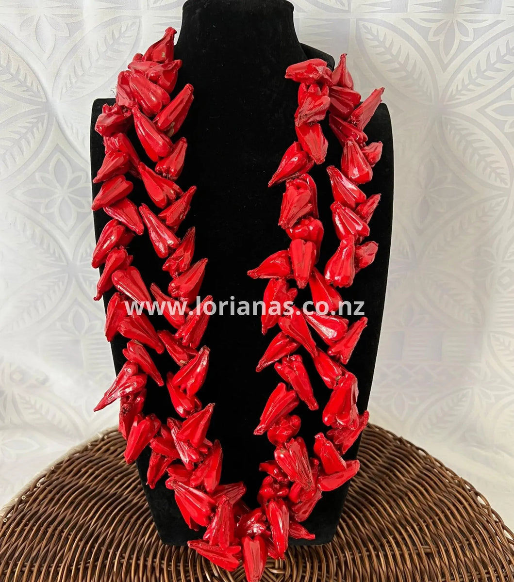 Womens Double Ula Fala Necklace Loriana's, Pacific