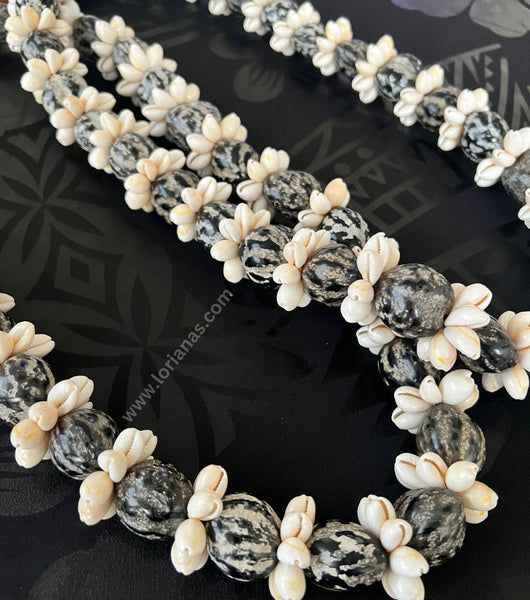 LILO Shell Necklace with Pu'a