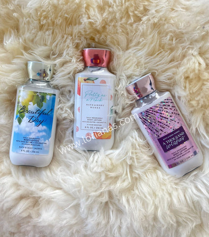Bath and Body Works Body Lotions