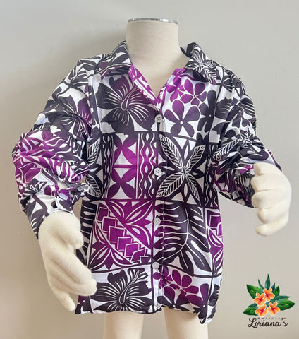 KEALOHA Boy Shirt (6,8,10,12,14)