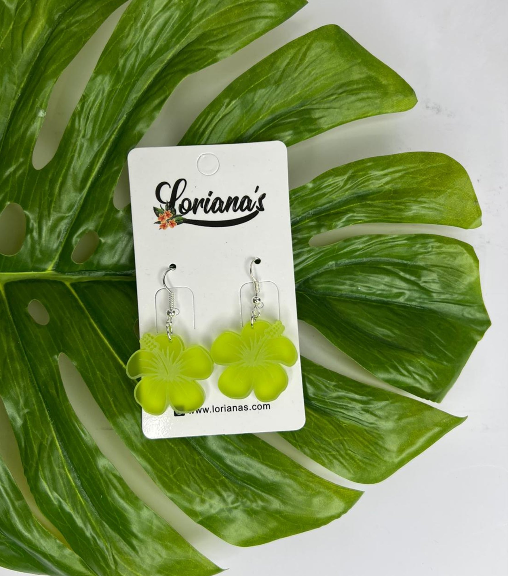 IANETA HIBISCUS EARRINGS